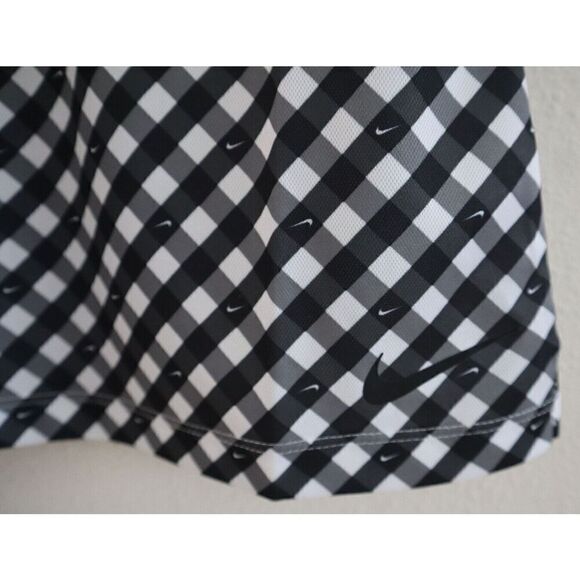 Nike DX1505 Women's Sz XS Black Dri-FIT Victory Sleeveless Printed Golf Polo - Picture 4 of 8